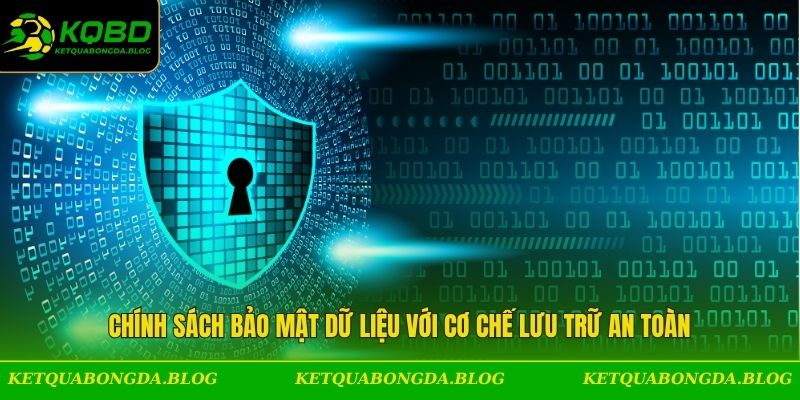 Chính sách bảo mật dữ liệu với cơ chế lưu trữ an toàn